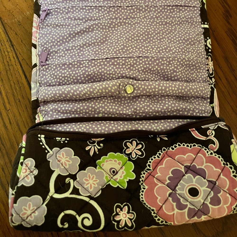 Vera Bradley jewelry travel kit
